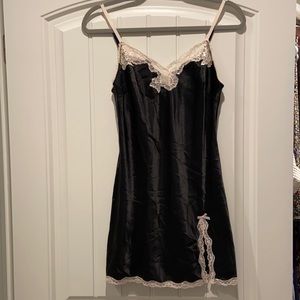 Victoria’s Secret Satin & Lace Slip Dress